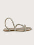 MIDNIGHT CRISTAL STONE SANDALS